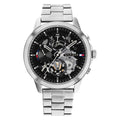 Tommy Hilfiger Henry Zilverkleurig Herenhorloge met Zwarte Wijzerplaat TH1710477 - productfoto