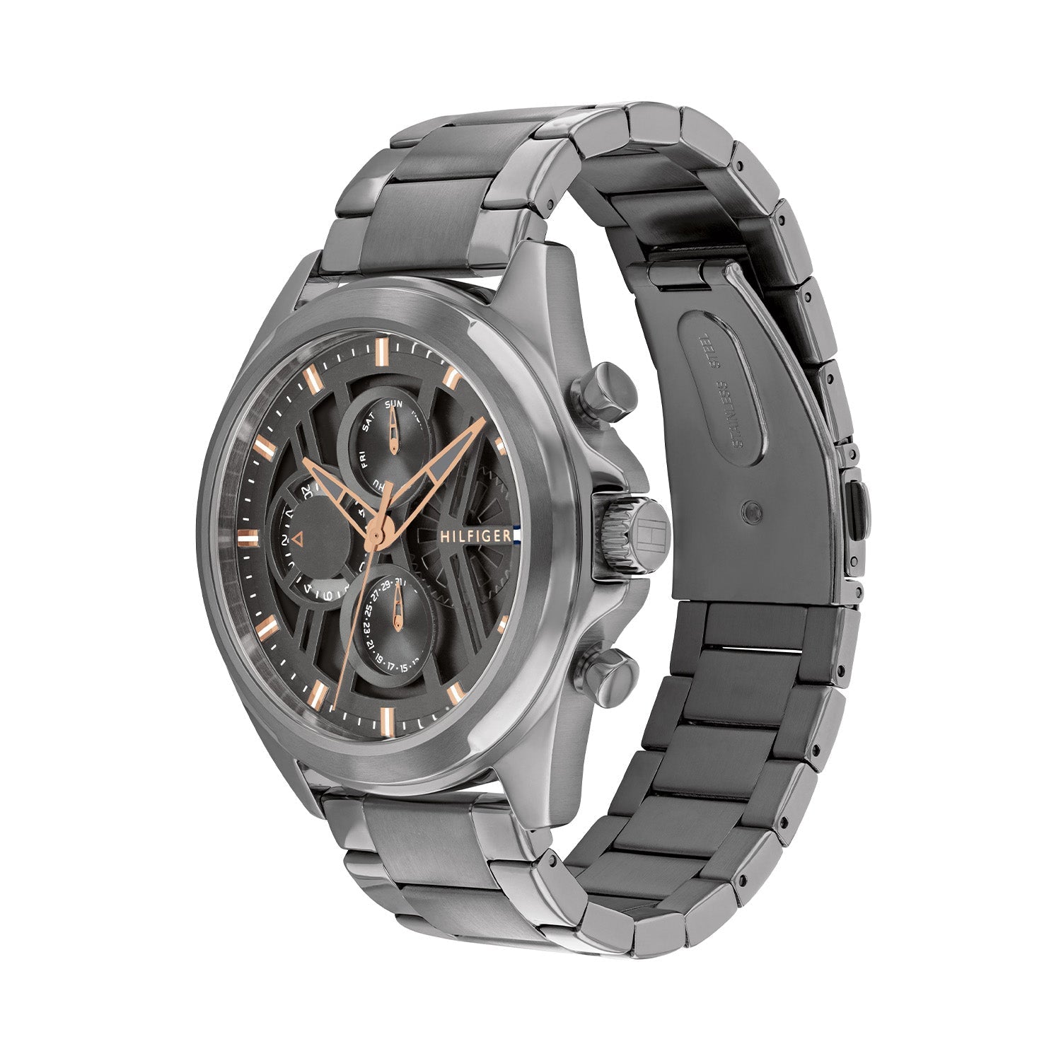 Tommy Hilfiger Grijs Herenhorloge TH1710657 - detailfoto 1