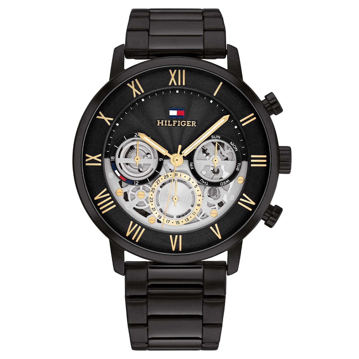 Tommy Hilfiger Zwart Herenhorloge TH1710706 - productfoto