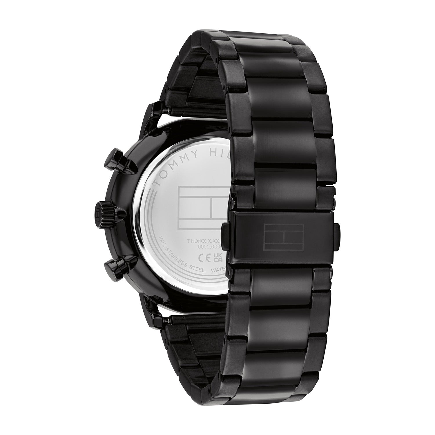 Tommy Hilfiger Zwart Herenhorloge TH1710706 - detailfoto 3