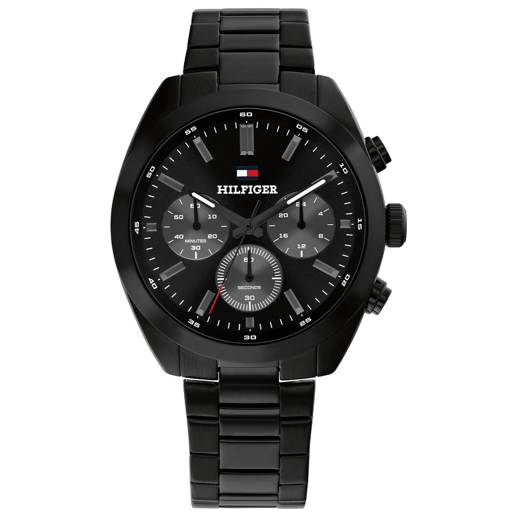 Tommy Hilfiger Zwart Herenhorloge TH1710724 - productfoto