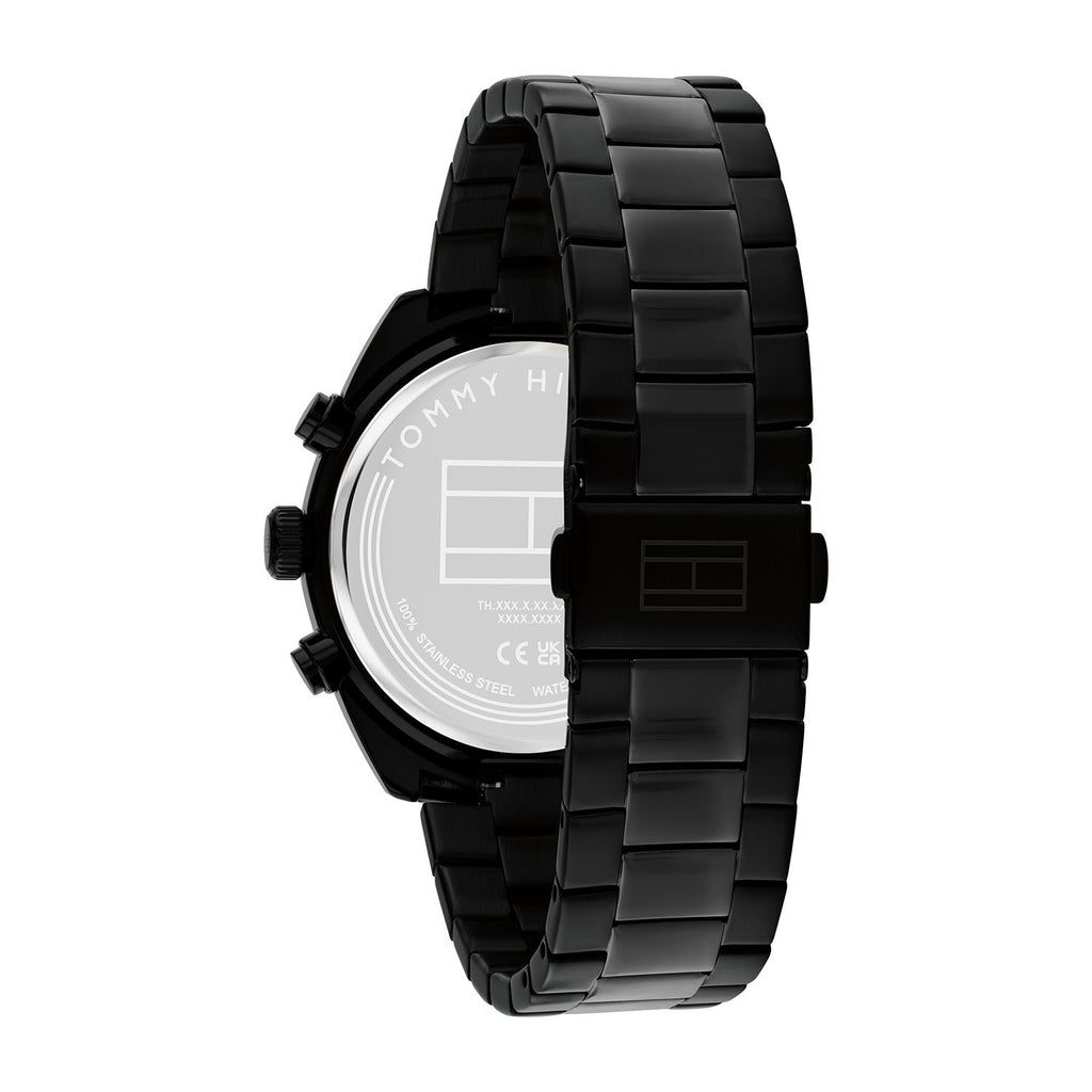 Tommy Hilfiger Zwart Herenhorloge TH1710724 - detailfoto 3