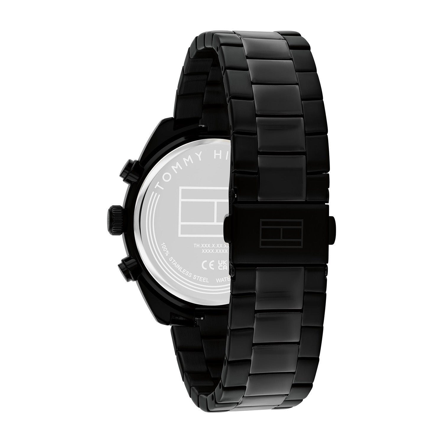 Tommy Hilfiger Zwart Herenhorloge TH1710724 - detailfoto 3