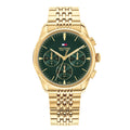 Tommy Hilfiger The Empire Goudkleurig Herenhorloge met Goudkleurige stalen band TH1710814 - productfoto