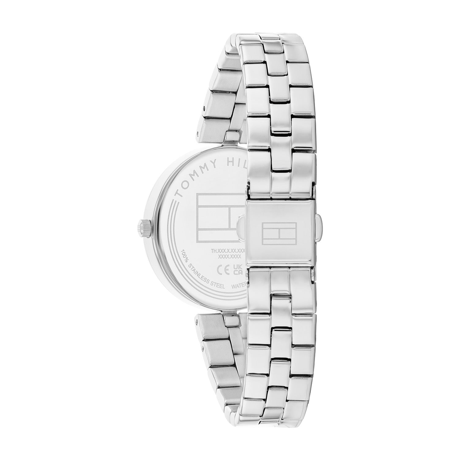 Tommy Hilfiger Ella Zilverkleurig Dameshorloge TH1782683 - detailfoto 2