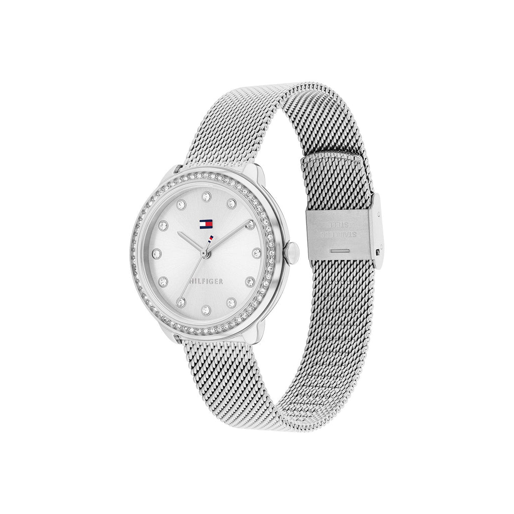 Tommy Hilfiger Zilverkleurig Dameshorloge TH1782698 - detailfoto 1