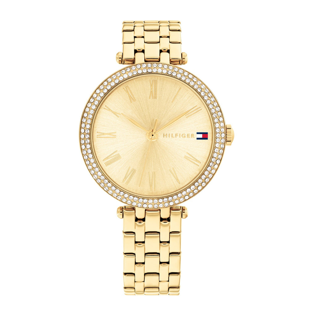 Tommy Hilfiger Goudkleurig Dameshorloge TH1782718 - productfoto