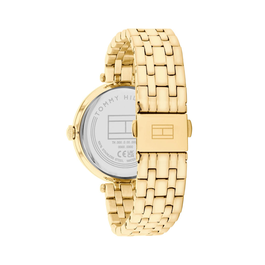 Tommy Hilfiger Goudkleurig Dameshorloge TH1782718 - detailfoto 3