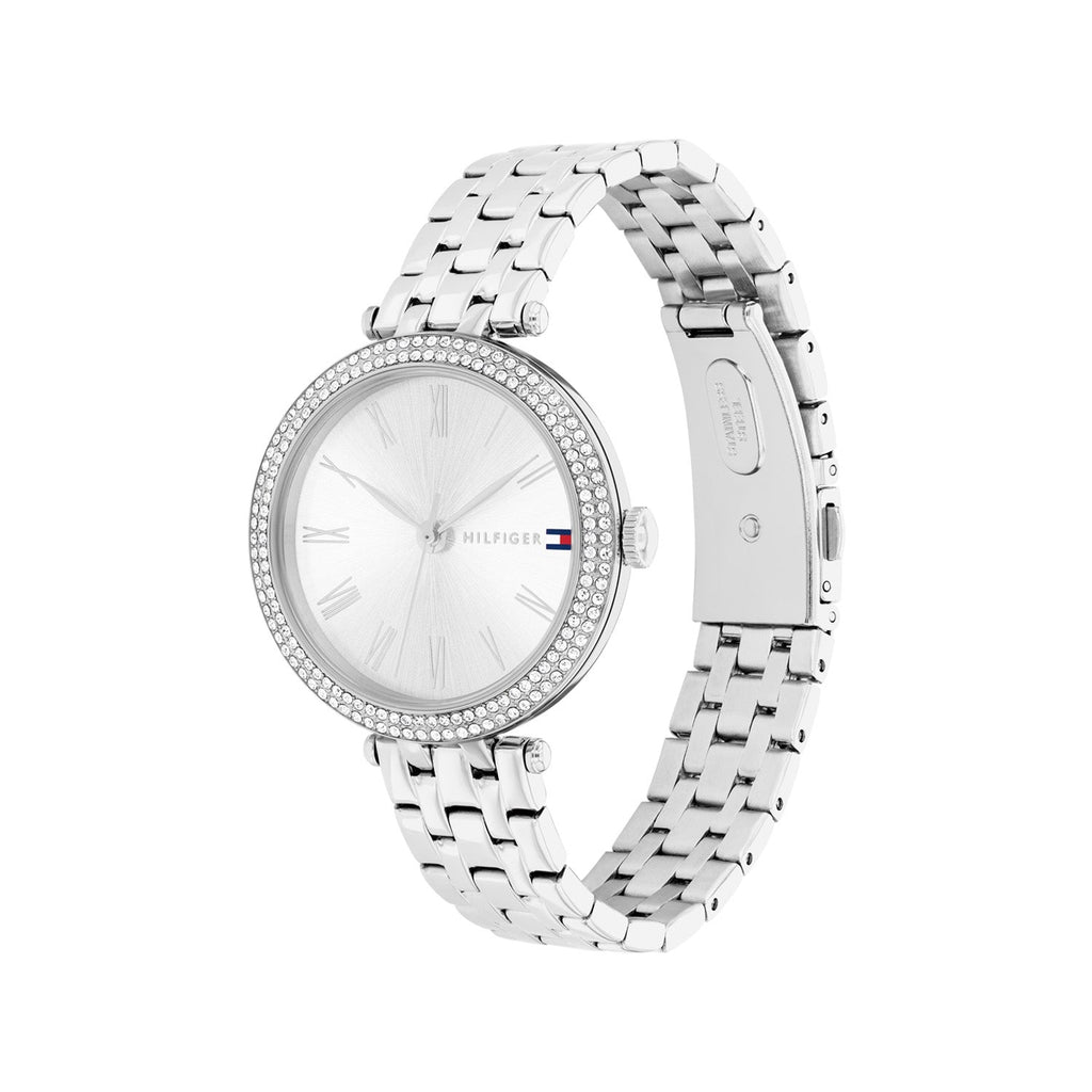 Tommy Hilfiger Zilverkleurig Dameshorloge TH1782719 - detailfoto 1