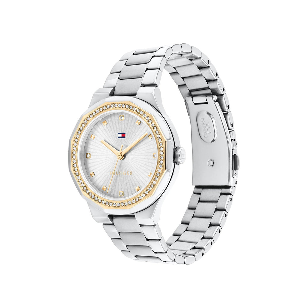 Tommy Hilfiger Zilverkleurig Dameshorloge TH1782723 - detailfoto 1