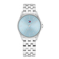 Tommy Hilfiger Zilverkleurig Dameshorloge met Blauwe Wijzerplaat TH1782771 - productfoto