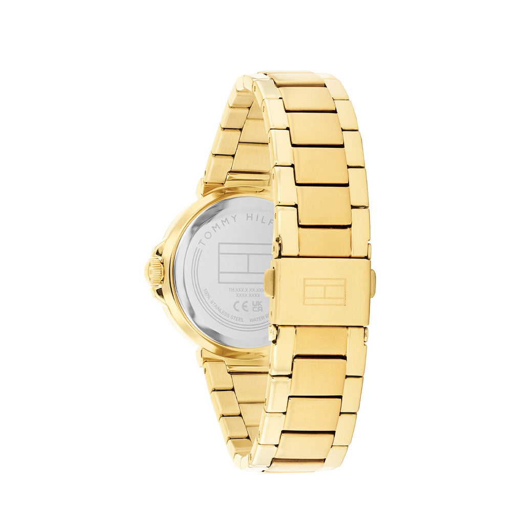 Tommy Hilfiger Goudkleurig Dameshorloge TH1782779 - detailfoto 3