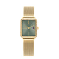 Tommy Hilfiger Goudkleurig Dameshorloge met Groene Wijzerplaat TH1782791 - productfoto