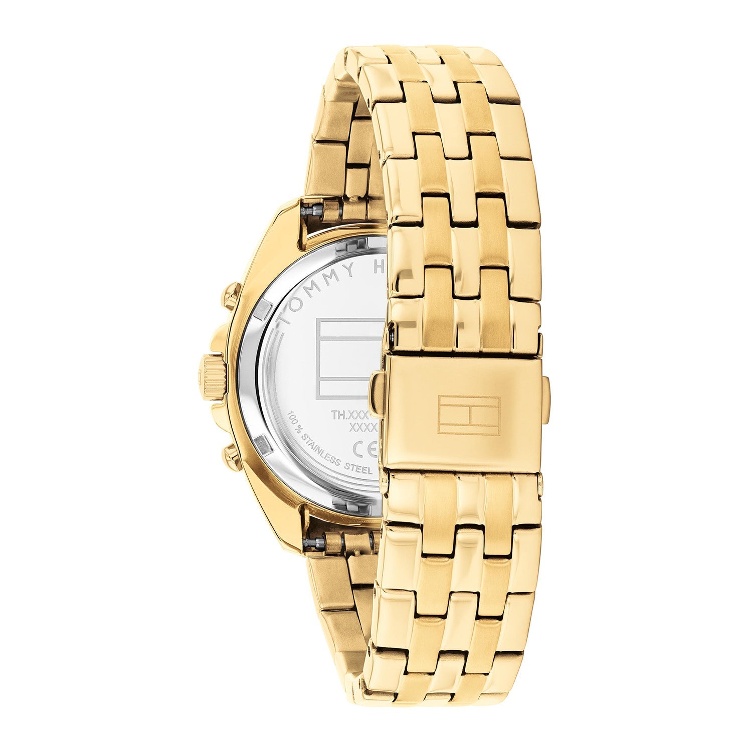 Tommy Hilfiger Goudkleurig Dameshorloge TH1782803 - detailfoto 3