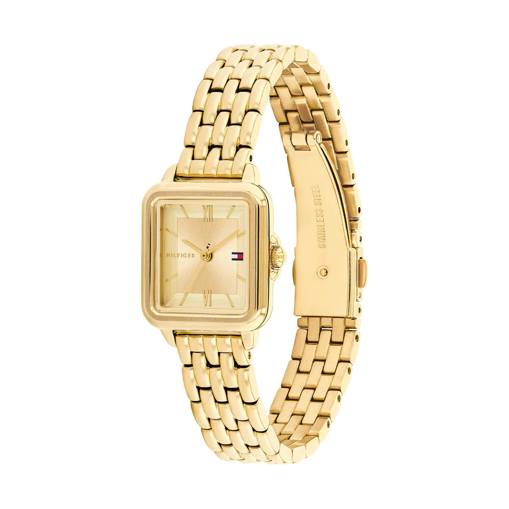 Tommy Hilfiger Goudkleurig Dameshorloge TH1782832 - detailfoto 1