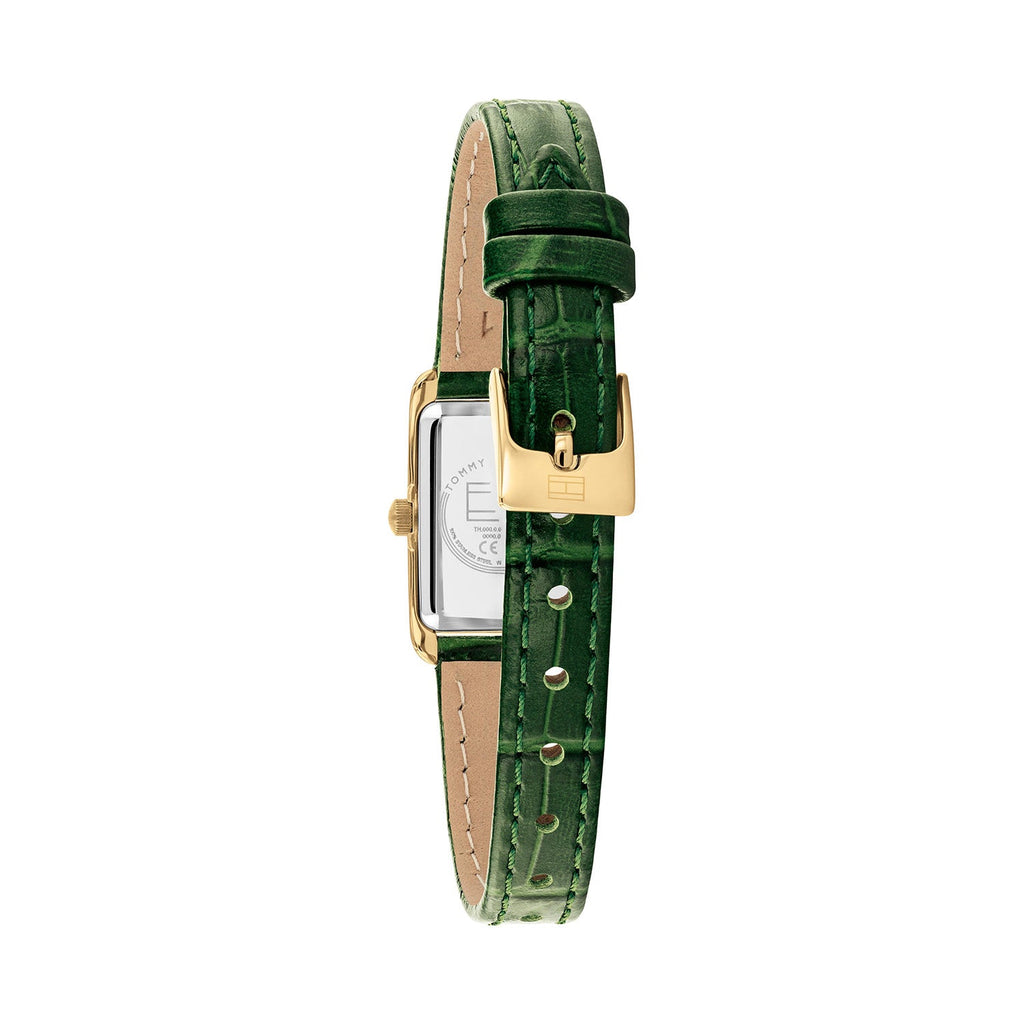 Tommy Hilfiger Goudkleurig Dameshorloge met Groene Wijzerplaat TH1782850 - detailfoto 3