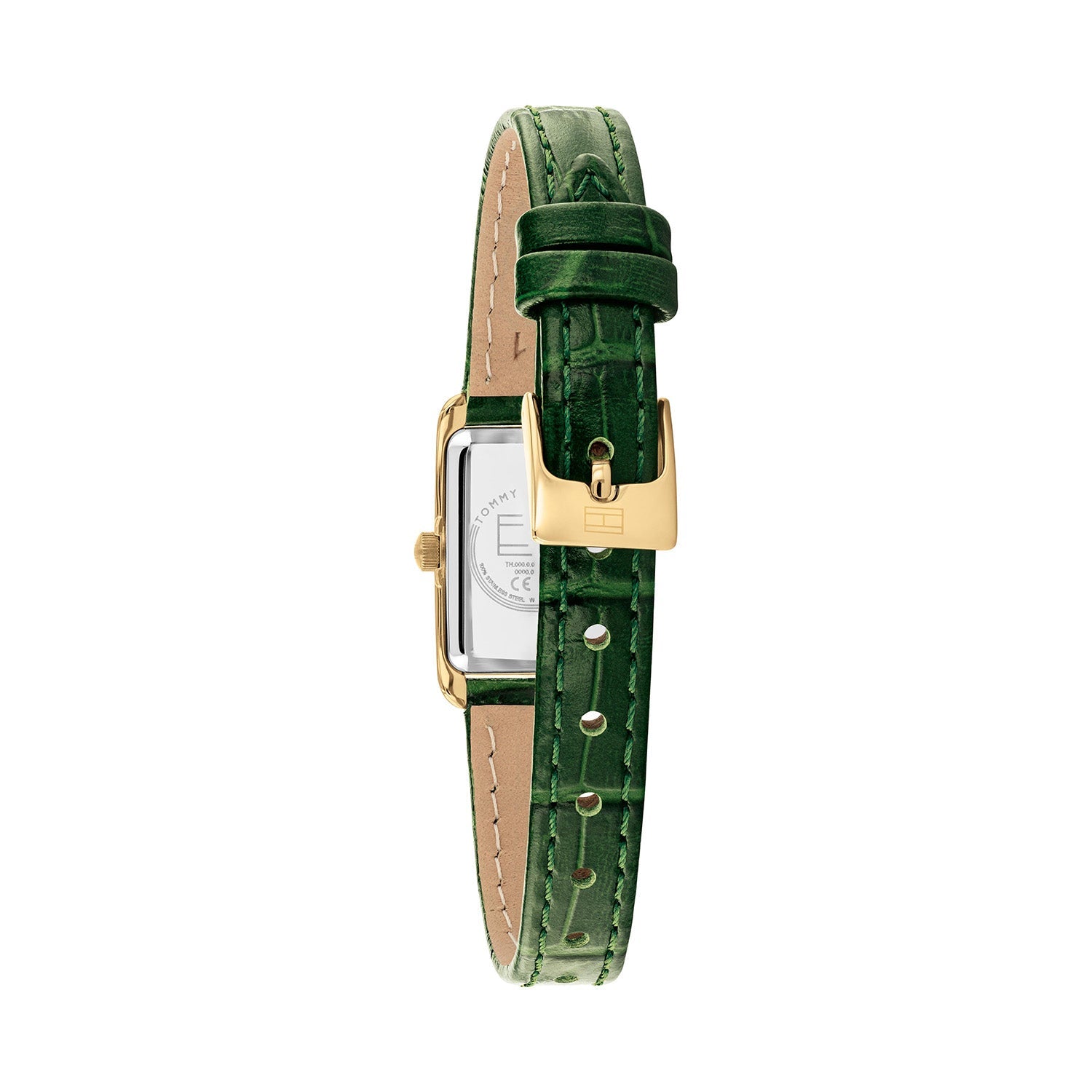 Tommy Hilfiger Goudkleurig Dameshorloge met Groene Wijzerplaat TH1782850 - detailfoto 3