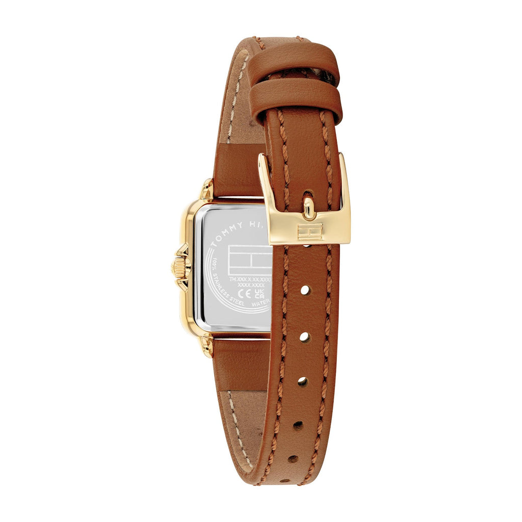 Tommy Hilfiger Goudkleurig Dameshorloge met Zilverkleurige Wijzerplaat TH1782859 - detailfoto 3