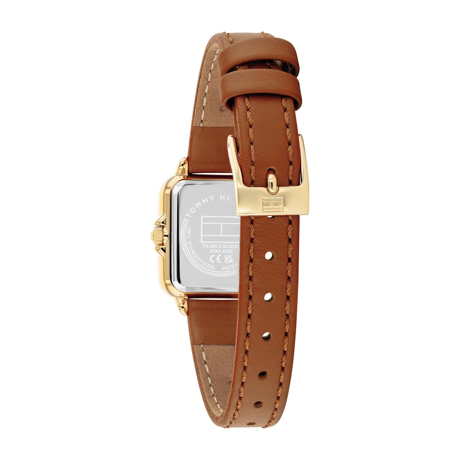 Tommy Hilfiger Goudkleurig Dameshorloge met Zilverkleurige Wijzerplaat TH1782859 - detailfoto 3