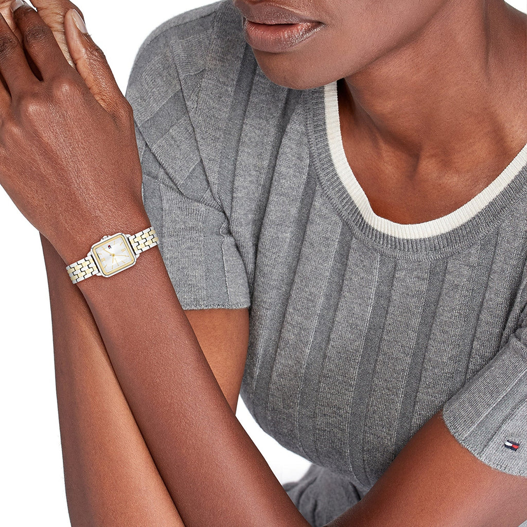 Tommy Hilfiger Zilverkleurig Dameshorloge TH1782861 - detailfoto 2