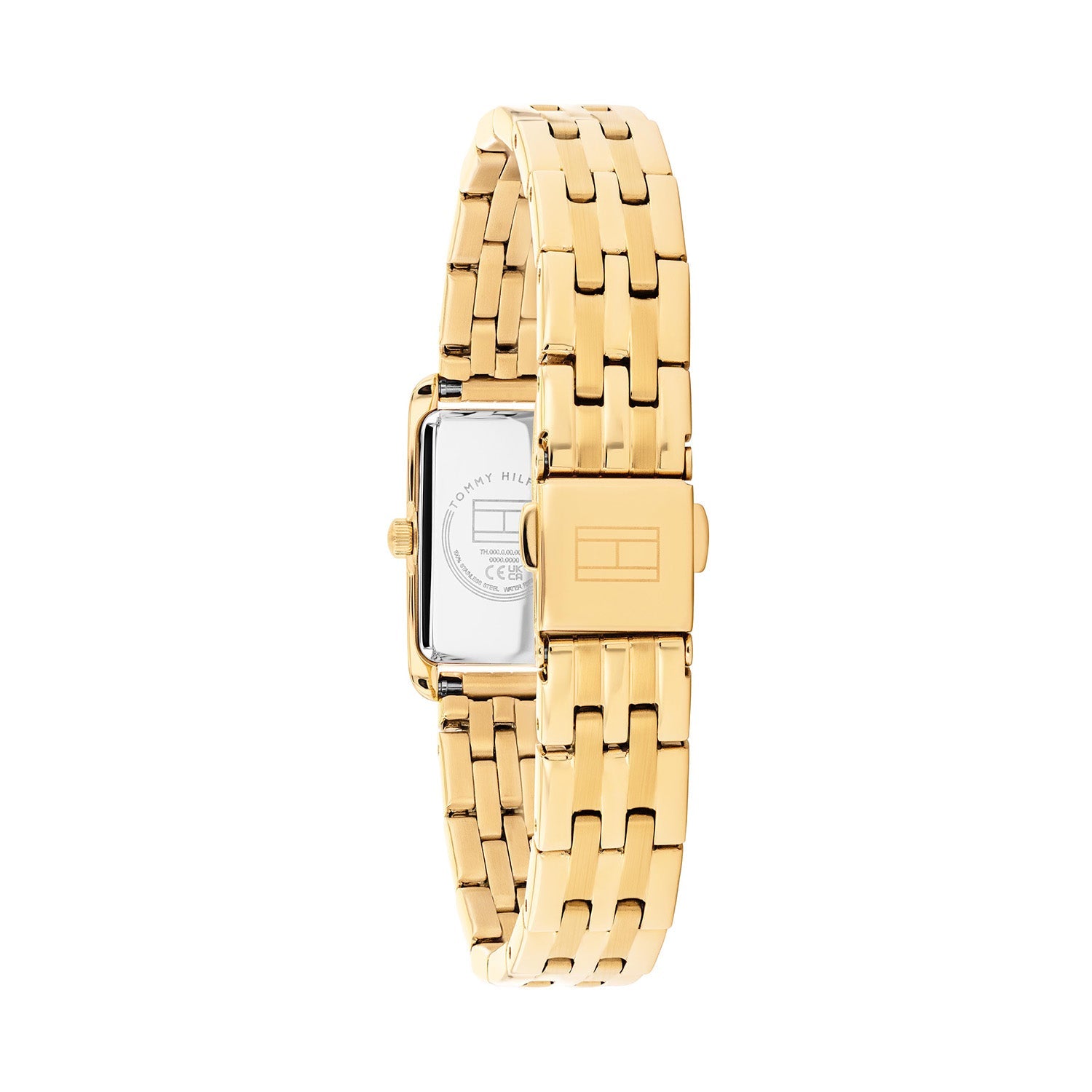 Tommy Hilfiger Goudkleurig Dameshorloge met Witte Wijzerplaat TH1782863 - detailfoto 3