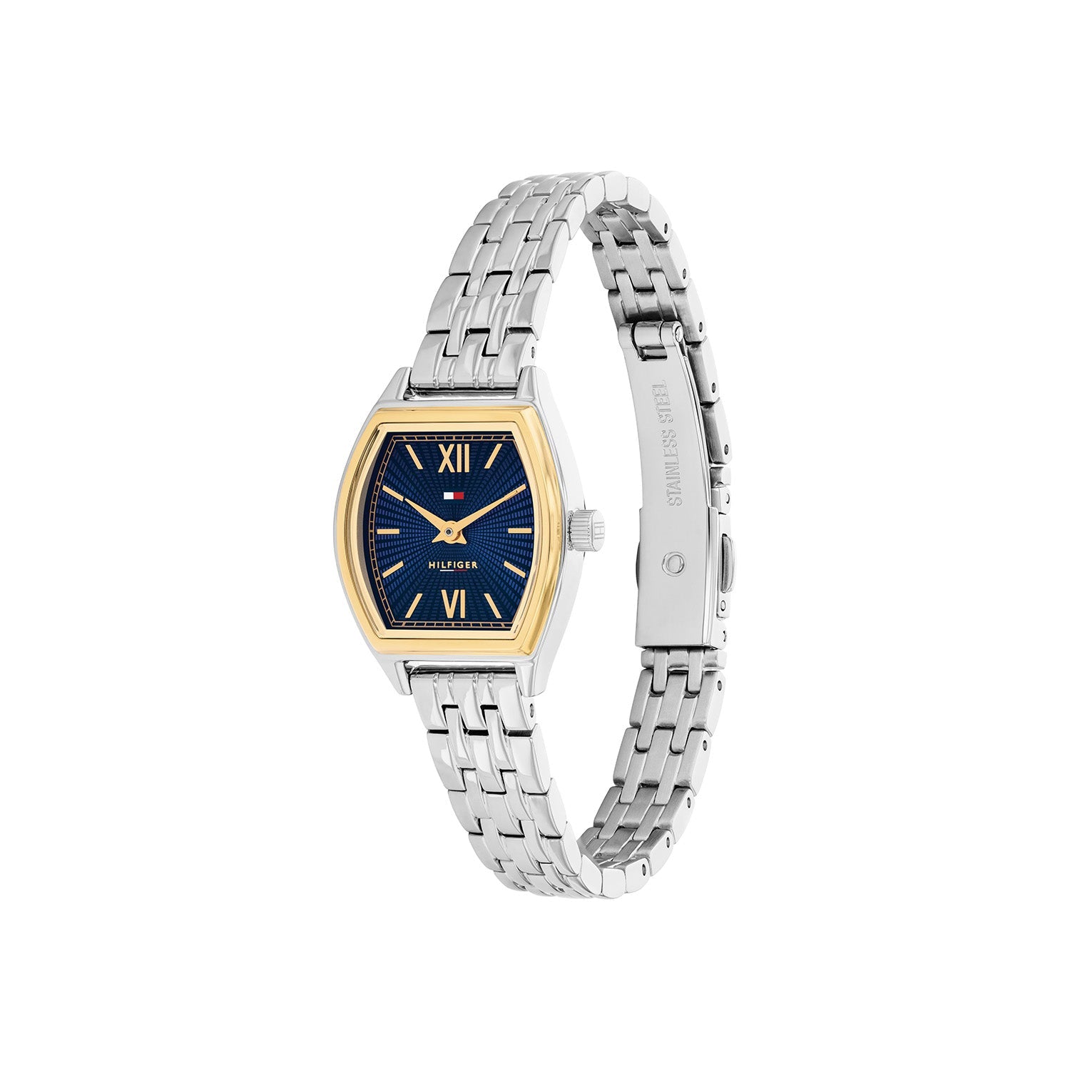 Tommy Hilfiger Zilverkleurig Dameshorloge met Blauwe Wijzerplaat TH1782869 - detailfoto 1