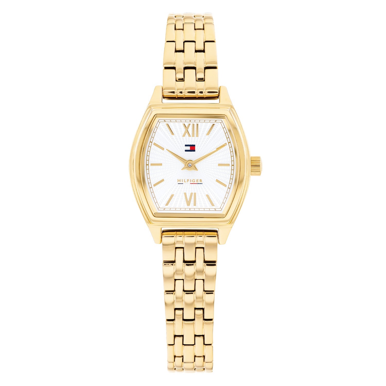 Tommy Hilfiger Goudkleurig Dameshorloge met Witte Wijzerplaat TH1782870 - productfoto