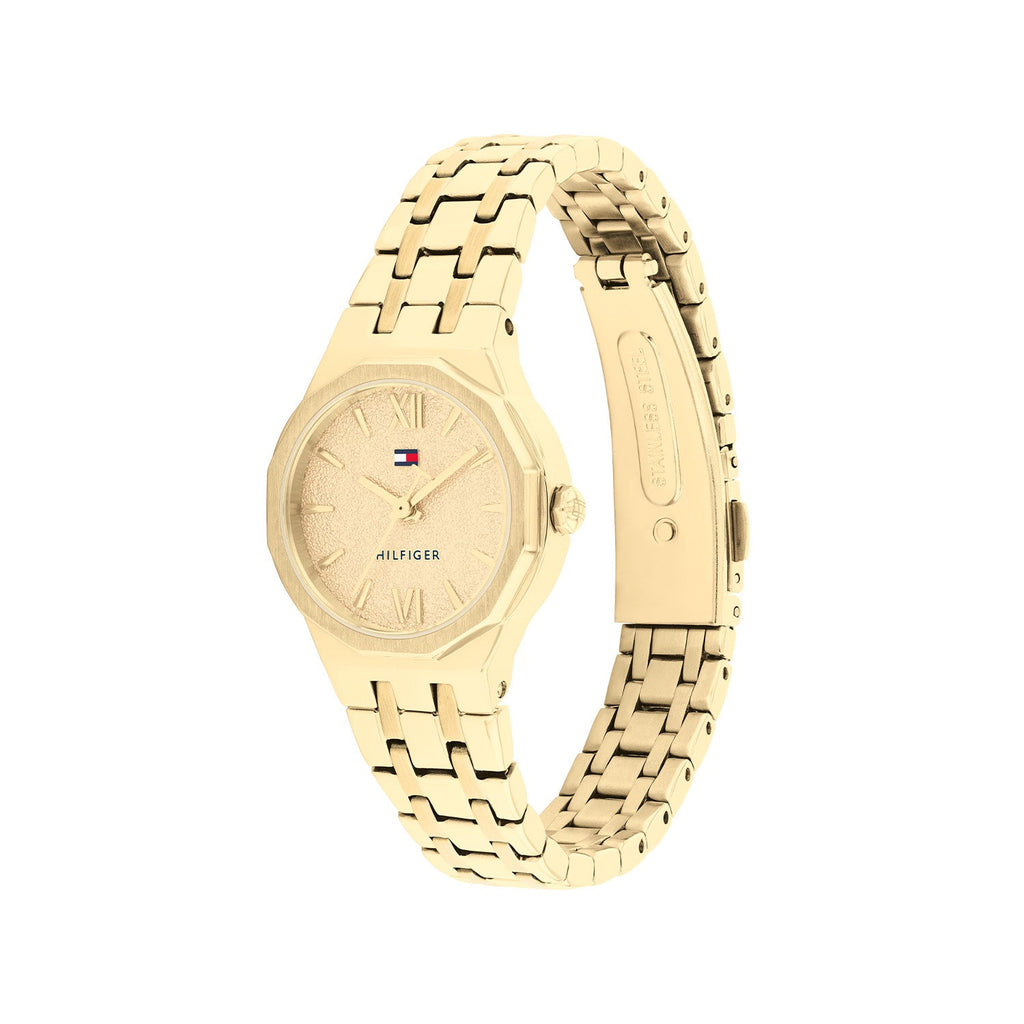 Tommy Hilfiger Goudkleurig Dameshorloge TH1782886 - detailfoto 1