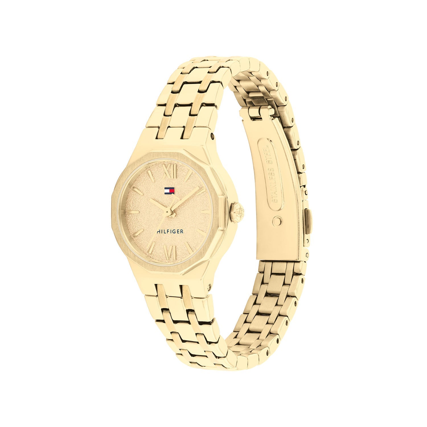 Tommy Hilfiger Goudkleurig Dameshorloge TH1782886 - detailfoto 1