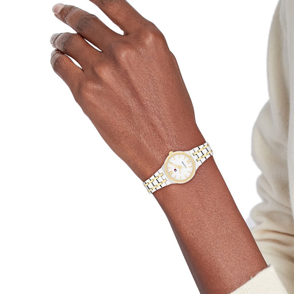 Tommy Hilfiger Zilverkleurig Dameshorloge TH1782888 - detailfoto 2