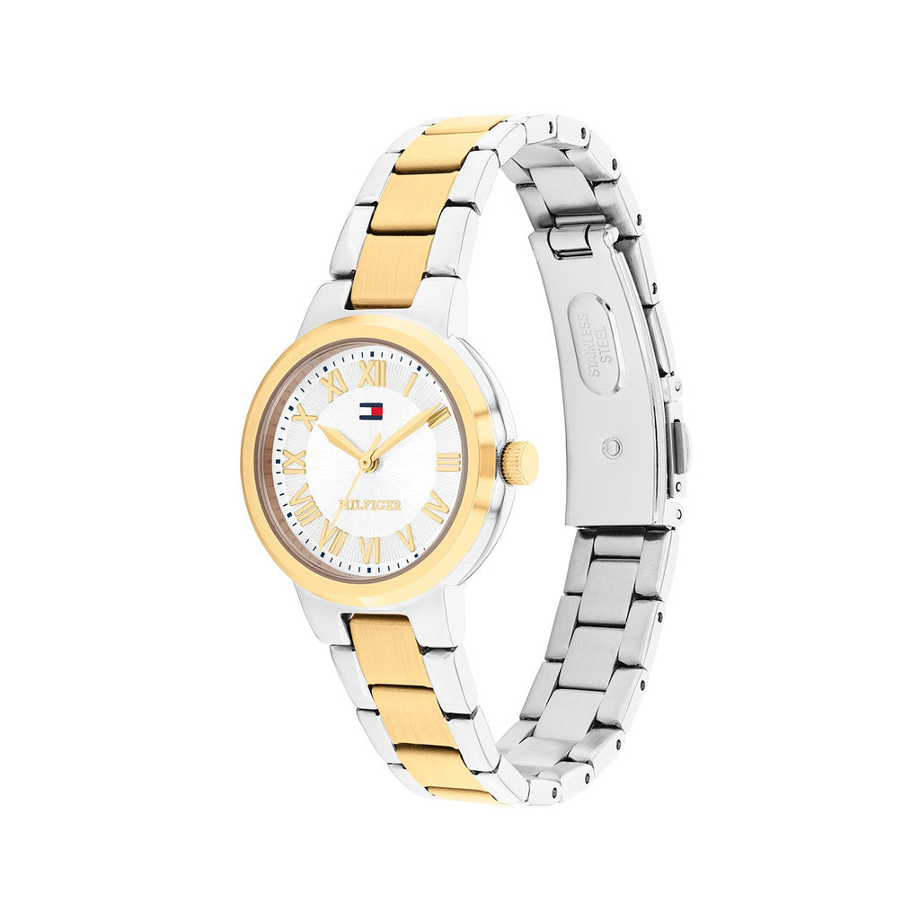 Tommy Hilfiger Zilverkleurig Dameshorloge TH1782903 - detailfoto 1