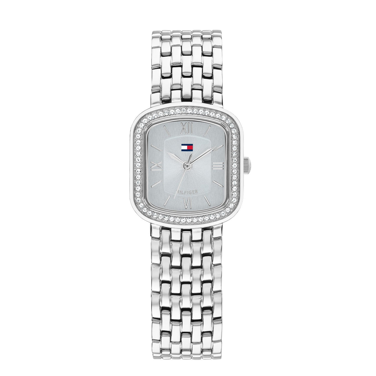 Tommy Hilfiger Abby Zilverkleurig Dameshorloge met Zilverkleurige stalen band TH1782921 - productfoto