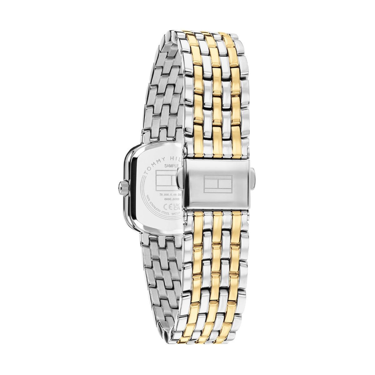 Tommy Hilfiger Abby Bicolor Dameshorloge met Bicolor stalen band TH1782922 - detailfoto 3
