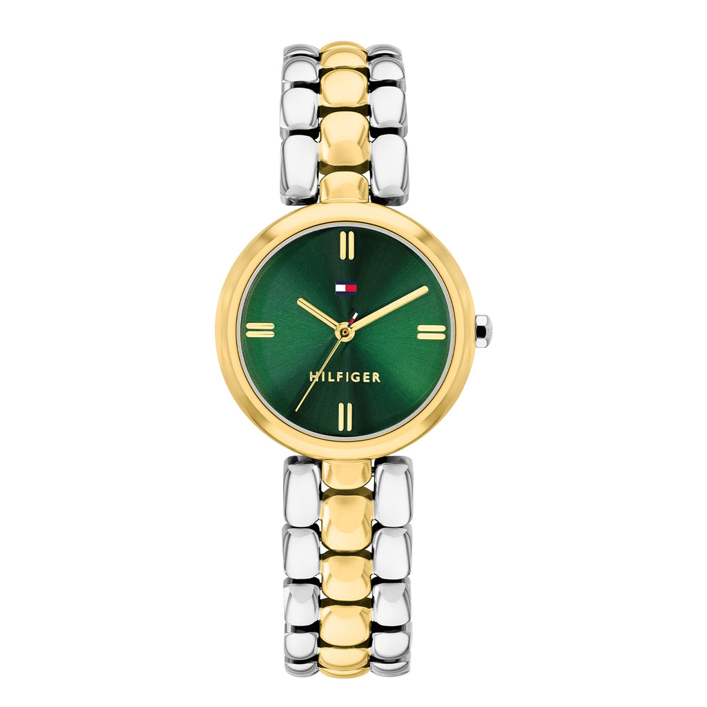 Tommy Hilfiger Annie Bicolor Dameshorloge met Bicolor stalen band TH1782927 - productfoto