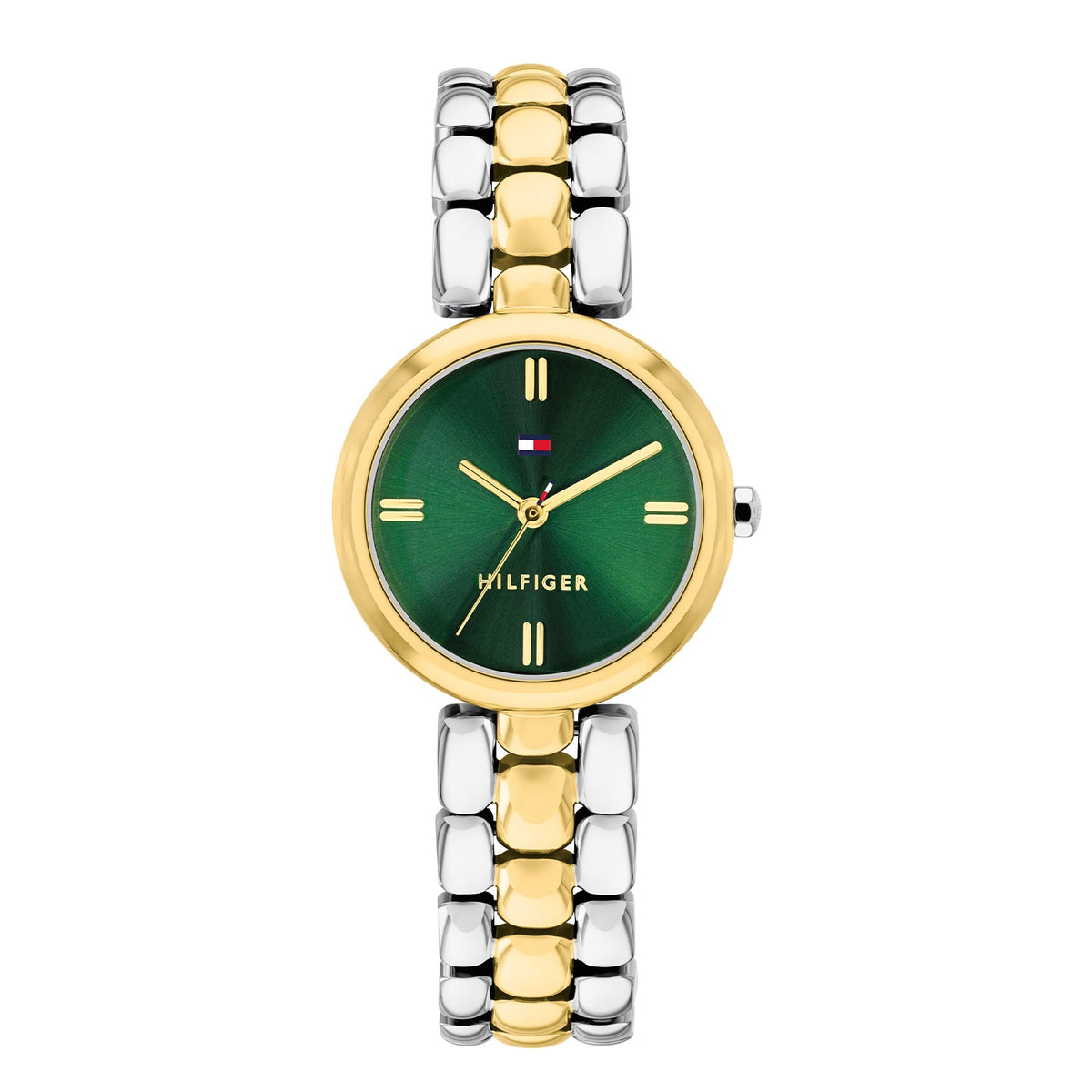 Tommy Hilfiger Annie Bicolor Dameshorloge met Bicolor stalen band TH1782927 - productfoto