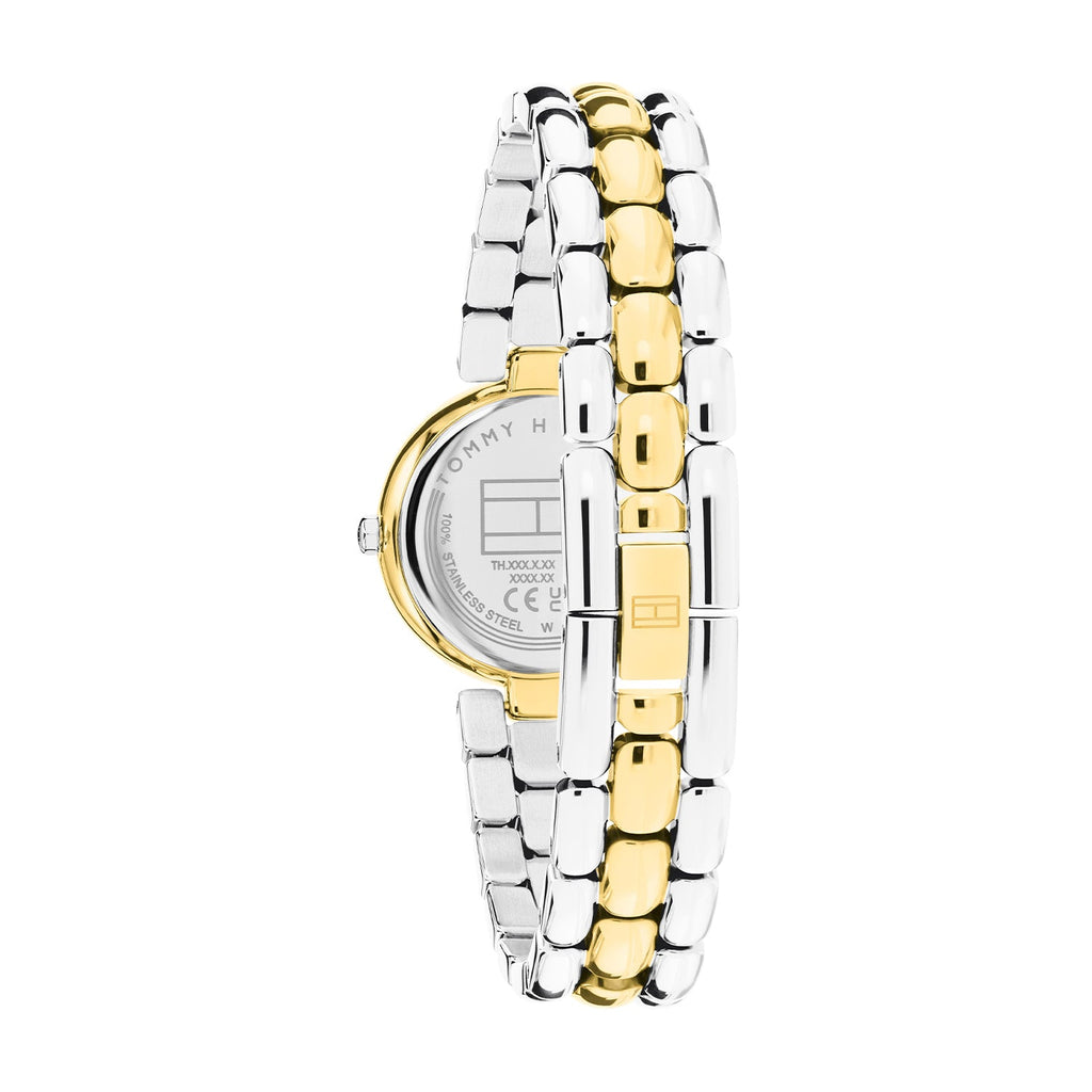 Tommy Hilfiger Annie Bicolor Dameshorloge met Bicolor stalen band TH1782927 - detailfoto 3