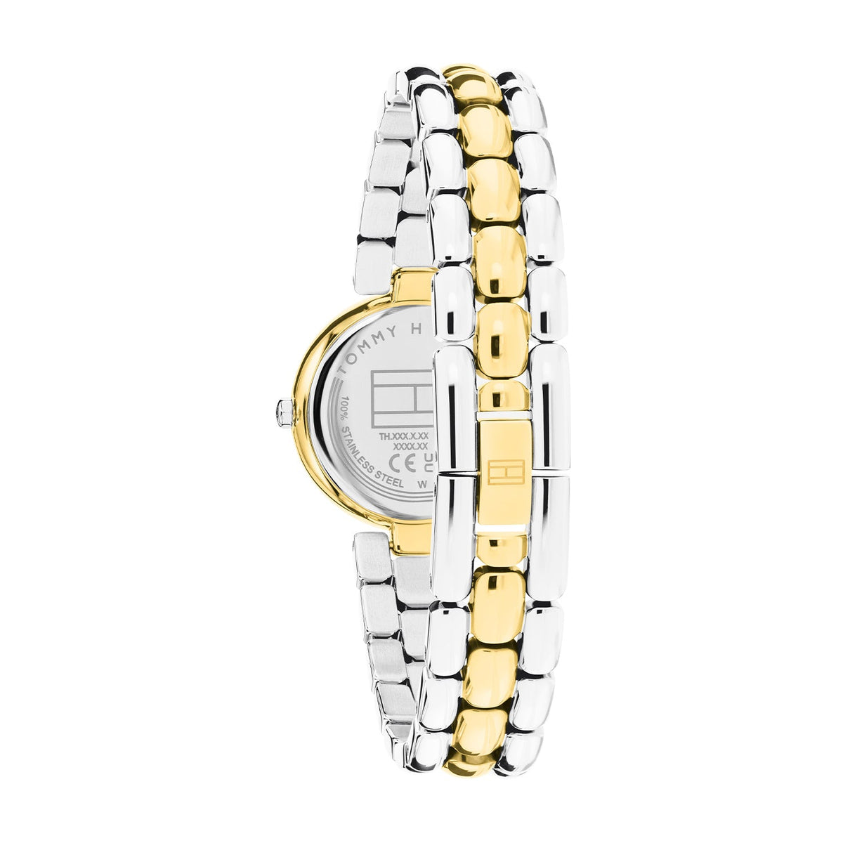 Tommy Hilfiger Annie Bicolor Dameshorloge met Bicolor stalen band TH1782927 - detailfoto 3