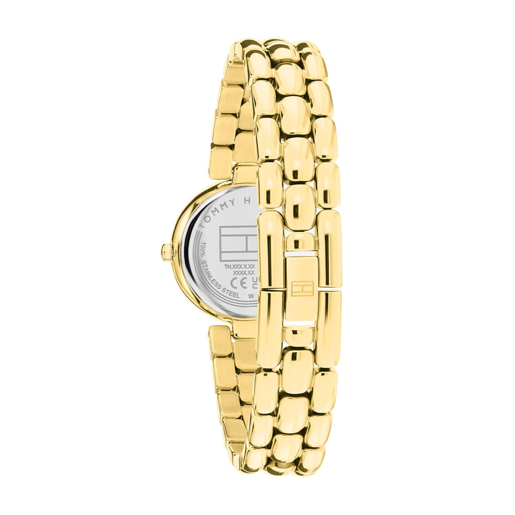 Tommy Hilfiger Annie Goudkleurig Dameshorloge met Goudkleurige stalen band TH1782928 - detailfoto 3