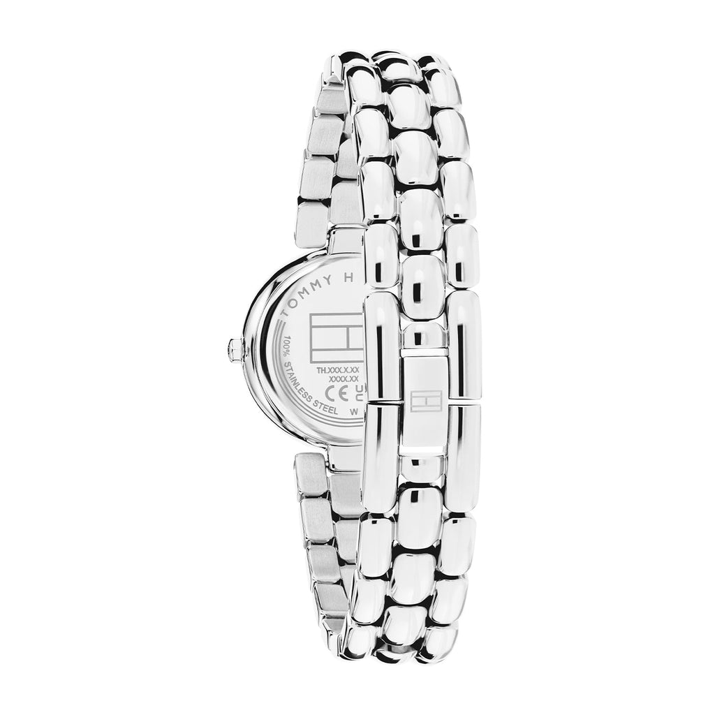 Tommy Hilfiger Annie Zilverkleurig Dameshorloge met Zilverkleurige stalen band TH1782929 - detailfoto 3