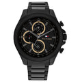 Tommy Hilfiger Clark Zwart Herenhorloge TH1792081 - productfoto
