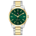 Tommy Hilfiger Zilverkleurig Herenhorloge met Blauwe Wijzerplaat TH1792192 - productfoto
