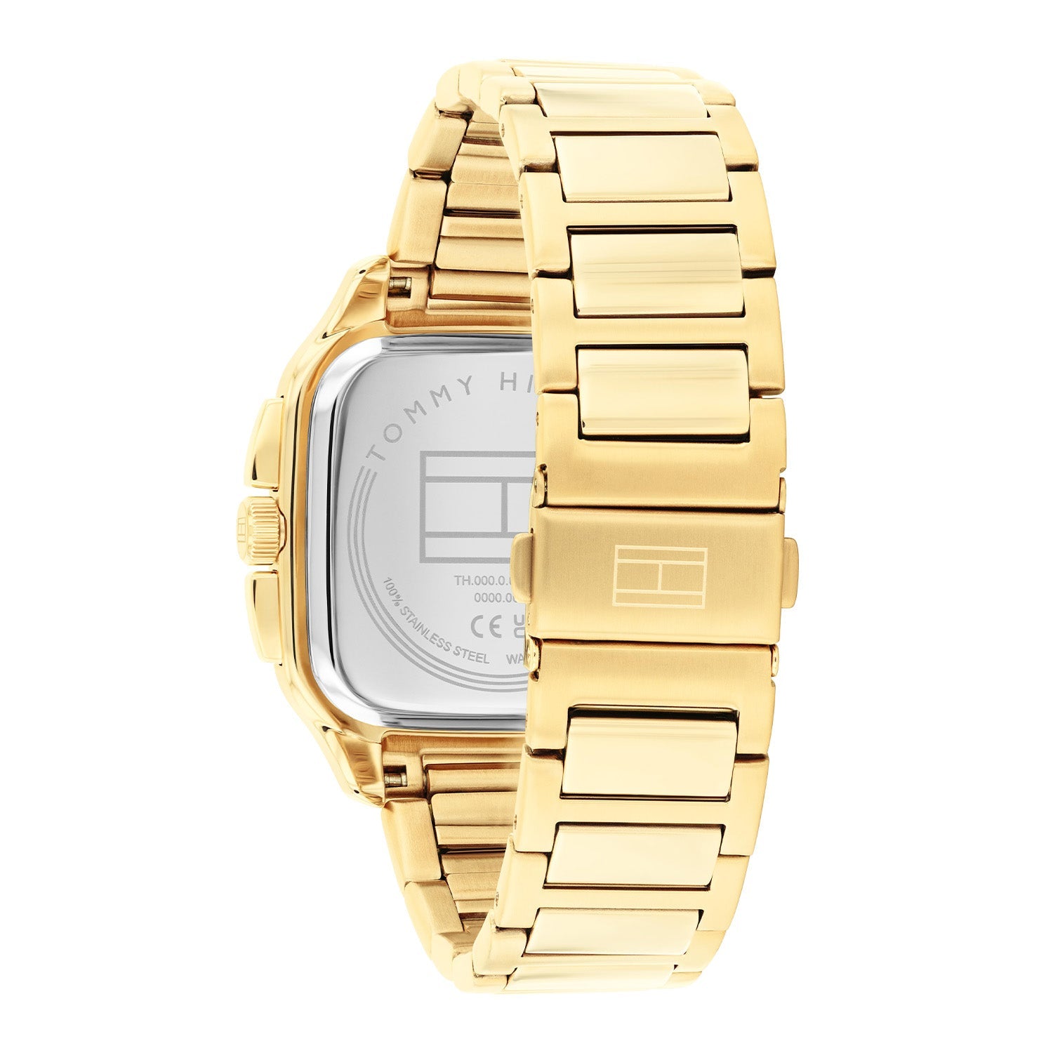 Tommy Hilfiger Goudkleurig Herenhorloge met Groene Wijzerplaat TH1792223 - detailfoto 3