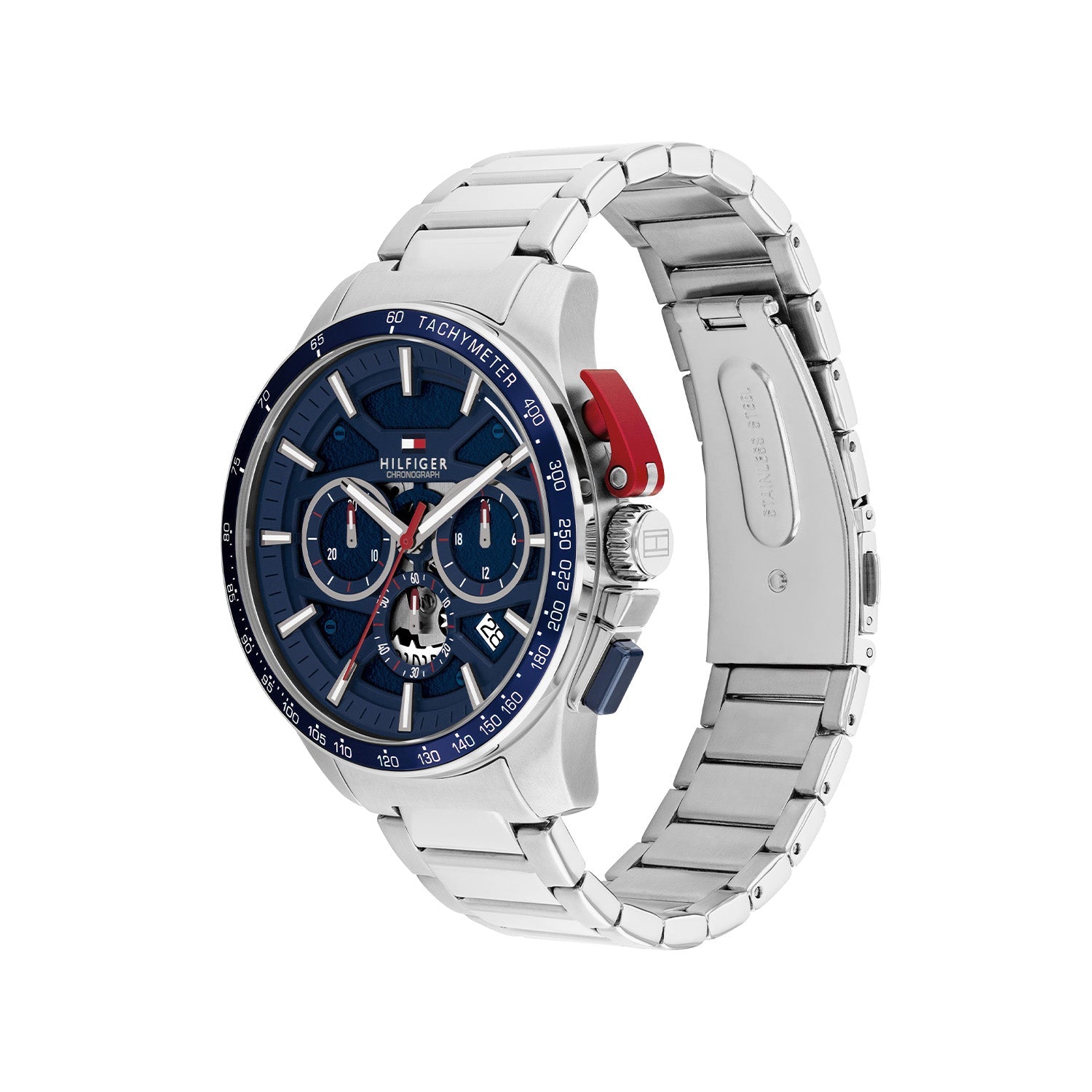 Tommy Hilfiger Blauw Herenhorloge TH1792261 - detailfoto 1