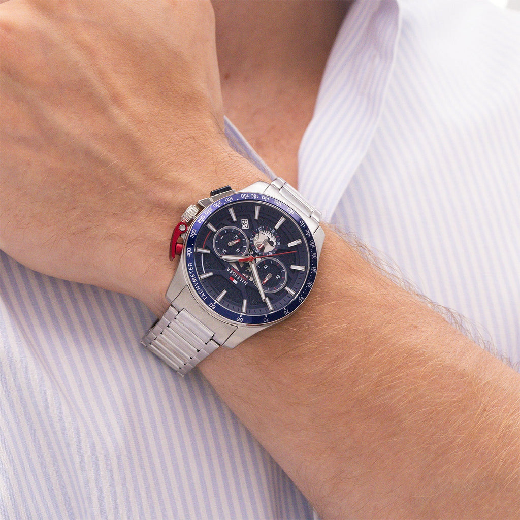 Tommy Hilfiger Blauw Herenhorloge TH1792261 - detailfoto 2