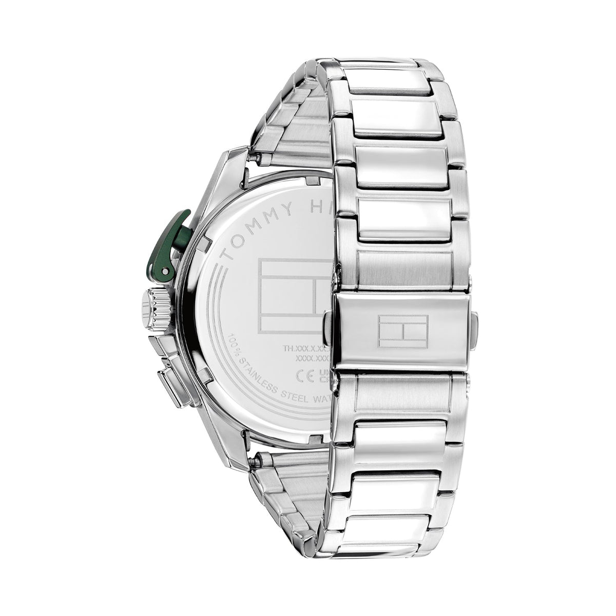 Tommy Hilfiger Bank Zilverkleurig Herenhorloge met Zilverkleurige stalen band TH1792293 - detailfoto 3