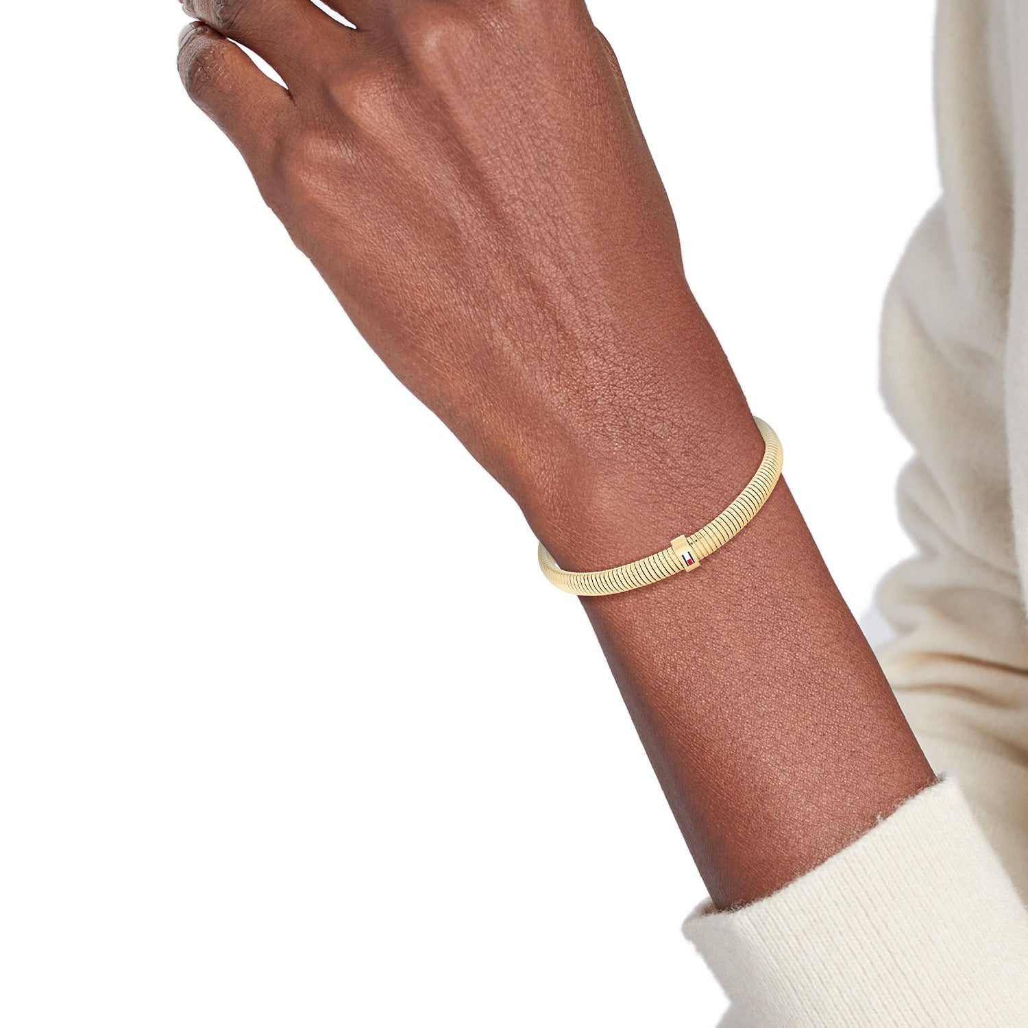 Tommy Hilfiger Goudkleurige Damesarmband TJ2781005 - detailfoto 1