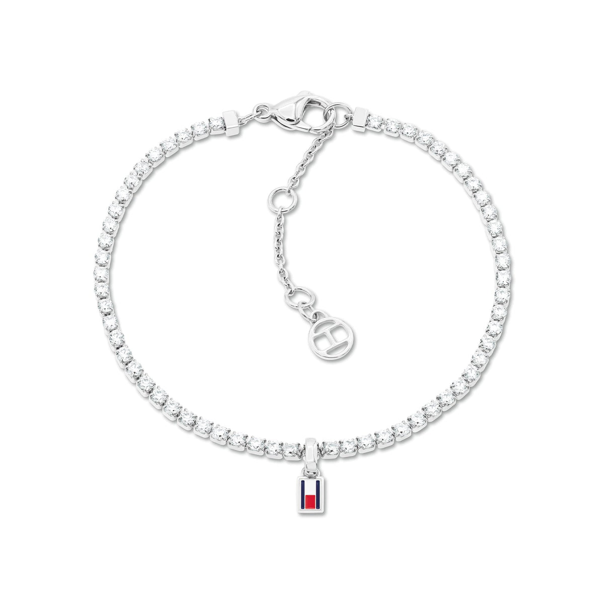 Tommy Hilfiger Tennis Zilverkleurige Damesarmband TJ2781092 - productfoto