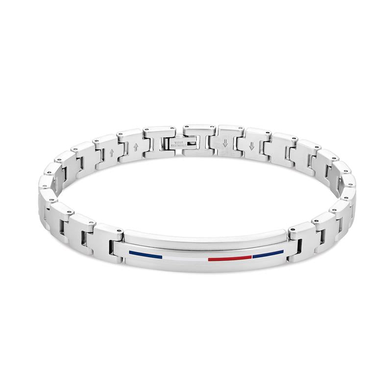 Tommy Hilfiger Zilverkleurige Herenarmband TJ2790313 - productfoto