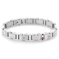 Tommy Hilfiger Zilverkleurige Herenarmband TJ2790393 - productfoto