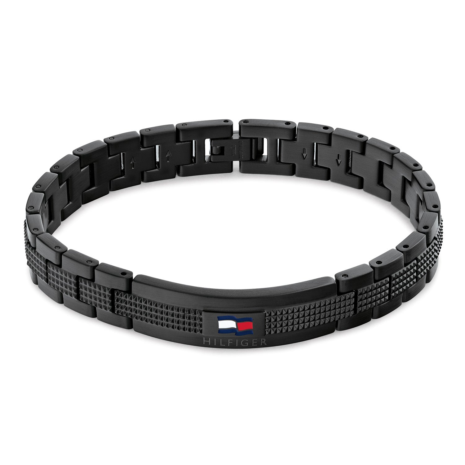 Tommy Hilfiger Zwarte Herenarmband TJ2790420 - productfoto